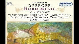 Sperger: Concerto for Horn in D major 1st mov. Miklós Nagy - horn