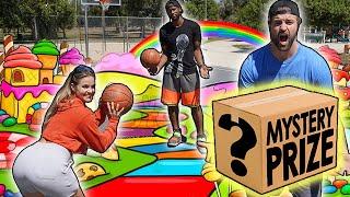 TRICK SHOT CANDY LAND (Real Life Board Game) ft Jenna Bandy & Chris Staples