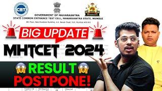 MHT-CET 2024 Result Postponed !!!