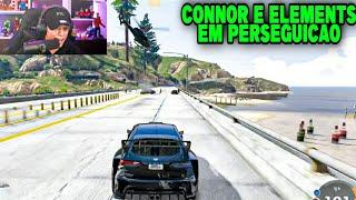 CONNOR E ELEMENTS SE JUNTAM AO BOLTS E FAZEM PERSEGUIÇÃO - GTA RP