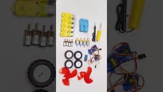 DC Motor & Fan & Amazing DC Motor Gear & servo Motor / DC Motor project Kit Unboxing