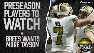 How Worried Should We Be for Saints OL? + Drew Brees wants more Taysom Hill | Inside Black & Gold