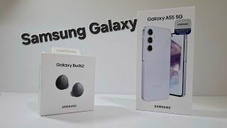 Galaxy A55 And Galaxy Buds 2 #youtube #unboxing #lego #brawlstars #trending #keşfetbeniöneçıkar