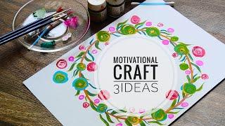 Craft Ideas to Keep You Motivated/ Motivational Home Decor Crafts/ Inspiring DIY Ideas