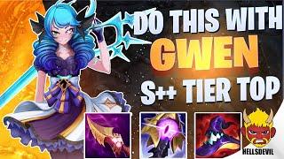 WILD RIFT | Gwen Is S++ Tier If You Do THIS! | Challenger Gwen Gameplay | Guide & Build