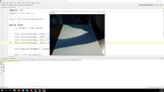 Perspective transformation – OpenCV 3.4 with python 3 Tutorial 13