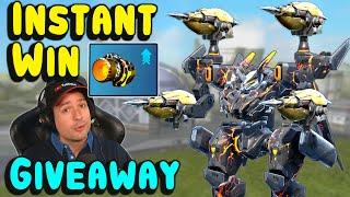 Its Like SPEEDHACKING! Nether Jump Instant Win War Robots Gameplay WR
