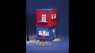 Modeling House in Blender (timelapse)