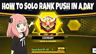 How To Solo Rank Push Easily In a Day In CODM