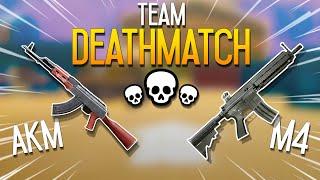 M416 vs AKM in Team Deathmatch | PUBG Gameplay