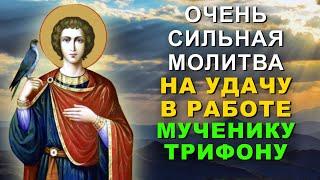 СИЛЬНАЯ МОЛИТВА на УДАЧУ В РАБОТЕ святому мученику Трифону Апамейскому