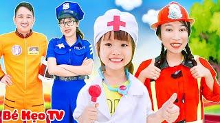 Bé Hạnh Muốn Làm Cảnh Sát, Bác Sĩ Hay Lính Cứu Hỏa? What is this profession+ More Storie  Bé Kẹo TV