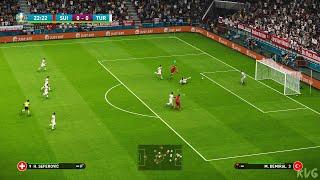 eFootball PES 2021 - Switzerland vs Turkey - UEFA EURO 2020 Gameplay (PS5 UHD) [4K60FPS]