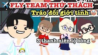 FLY TEAM TRÁO ĐỔI GIỚI TÍNH CỦA NHAU VÀ CHƠI TIỆC TRÒ CHƠI TRONG PLAY TOGETHER