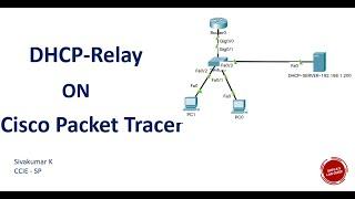 How to configure DHCP-Relay in Cisco Packet Tracer tool