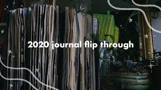 2020 journal flip through