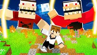 PAC e MIKE do MAL me PERSEGUIRAM no MINECRAFT!