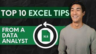 Data Analyst's Top 10 Excel Tips UNDER 5 MIN