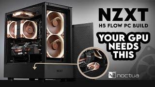 NZXT Changed The Game! | H5 Flow Gaming PC Build | T120 Cooler | Noctua RTX 3070, 7700X ProArt X670E