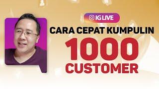 Tips Mendapatkan 1000 Customer dengan List Building - Cara Mencari Customer di Instagram