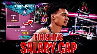 I FINISHED ROUND 1 OF SALARY CAP FOR A FREE HIDDEN GEM... WAS IT WORTH IT?? NBA 2K25 MyTEAM