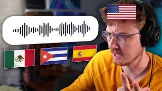 Intentando ADIVINAR ACENTOS de países hispanohablantes