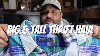 Big & Tall Thrift Haul | Ebay Reselling For Big Profits