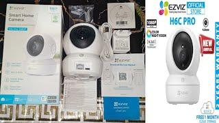 EZVIZ H6C Pro Wireless & Wired Camera Create Account & Configuration @zunairali9