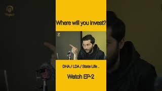 Where will you invest? #realestate #property #trending #podcast #investment #pakistanrealestate
