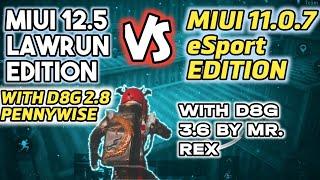 2 BEST FREE ROMS MIUI 12.5 LQWRUN EDITION Vs MIUI 11.0.7 ESPORT EDITION 1V1 TDM ROOM