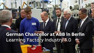 German Chancellor Inaugurates ABB "Learning Factory Industry 4.0" in Berlin