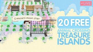 24/7 Animal Crossing FREE Treasure Islands | Includes 2.0 ACNH Items and Villagers