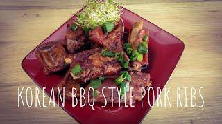 Easy Korean BBQ Style Pork Ribs| Victor Travelinni