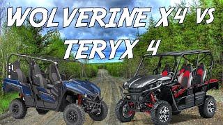 Yamaha Wolverine vs Kawasaki Teryx 4 Comparison