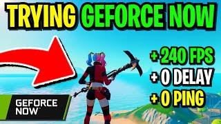 Trying Geforce Now Fortnite  (Best Fortnite Season 7 Geforce Now Settings)