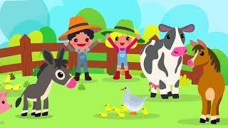 Old MacDonald Had A Farm - Kids songs Nursery Rhymes Super Simple Songs - Canciones Infantiles