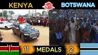 Where is the love for Kenya-Song : Kenya Vs Botswana Homecoming after Paris Olympics 2024