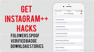 Get Instagram Hacks for IOS 10.3 - 11 beta / Followers Spoof / Verified Profile / Download Stories