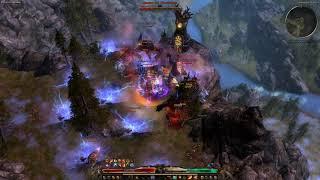 Grim Dawn - HC Retaliation Warlord facetanking Avatar of Mogdrogen