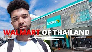 Grocery Shopping In Thailand | Lotus Supermarket Walk-Through