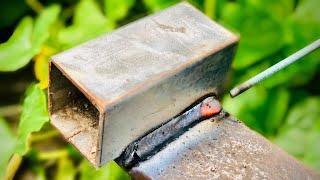 rarely discussed square tube with plate welding tips and technique