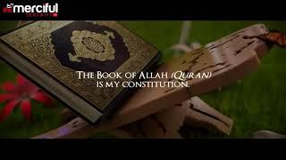 Kitabullahi Dustury - The book of Allah is my constitution - Powerful Nassheed : Muhammad  al- Muqit