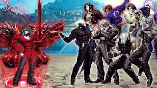 [KOF Mugen] Remus Vs Ultimate Kyo Kusanagi, Bosses Rugal Team | 1 Vs 8