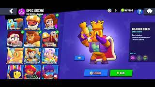 Buying all Epic skins (follow for more) #brawlstars #gaming