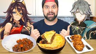 I Ate ONLY Genshin Impact Food for 24 Hours (Part 2)