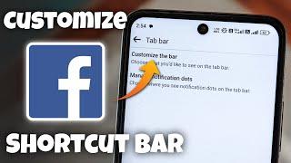 How to Customize Facebook Shortcut Bar