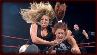 T&A and Trish Stratus destroy APA and Lita before their match: WWF No Mercy, Oct. 22, 2000 #shorts