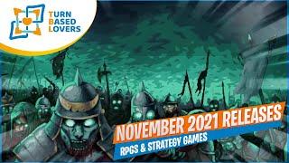 RPGs & Strategy Games releasing in November 2021