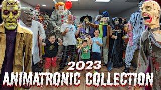Our Entire 2023 Animatronic Collection OUT OF CONTROL | 300 + Animatronics | Spirit Halloween