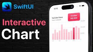 Interactive SwiftUI Chart - Drag to Show Data w/ Animation